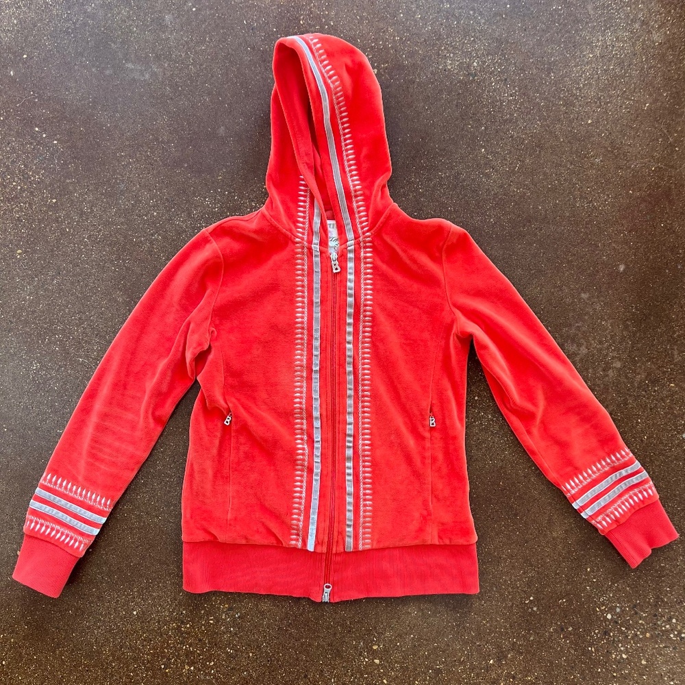 Bogner embroidered zip up hoodie sweater